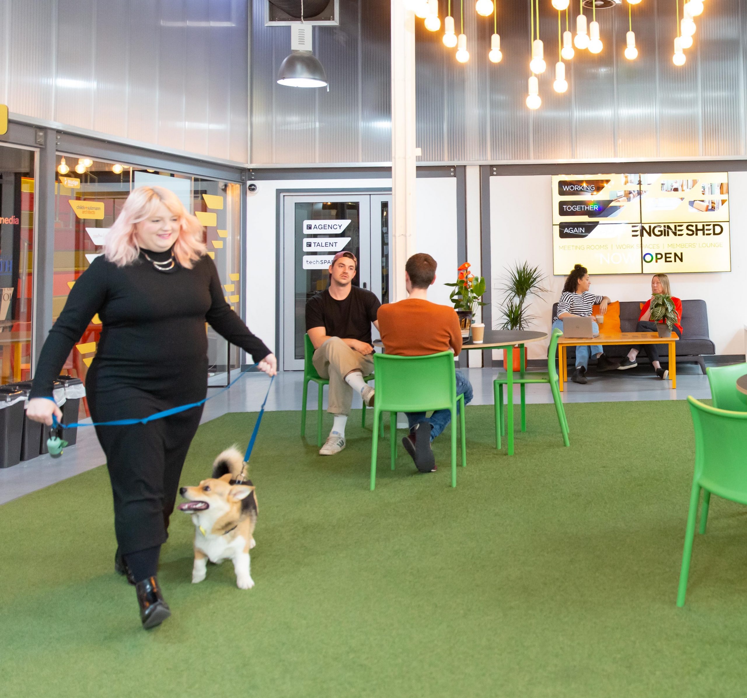 We’re dog friendly! Engine Shed